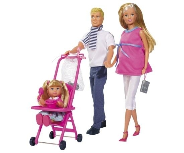 Ляльковий набір Steffi Love Щаслива сім'я (5733200) - Pampik - 3