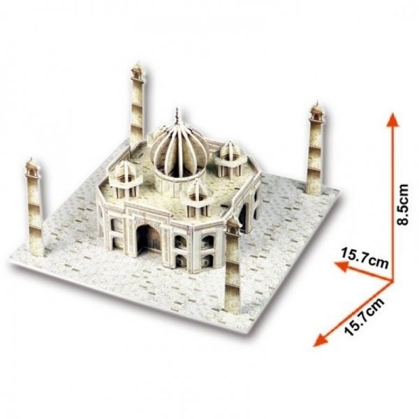 3D Пазл CubicFun Тадж Махал, 39 элементов (S3009h) - Pampik - 5