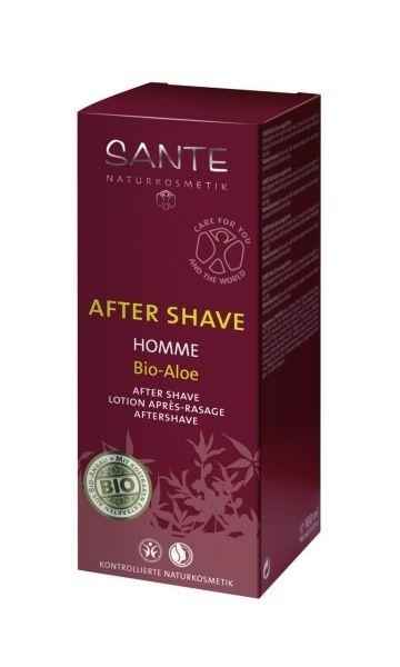 БИО-Лосьон-флюид Sante увлажняющий для чувствительной кожи для мужчин Алоэ, 100 мл - Pampik