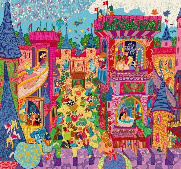 Пазл Djeco Казковий замок, 54 елемента - Pampik - 4