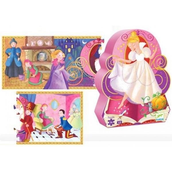 Пазл Djeco Попелюшка, 36 елементів - Pampik - 3