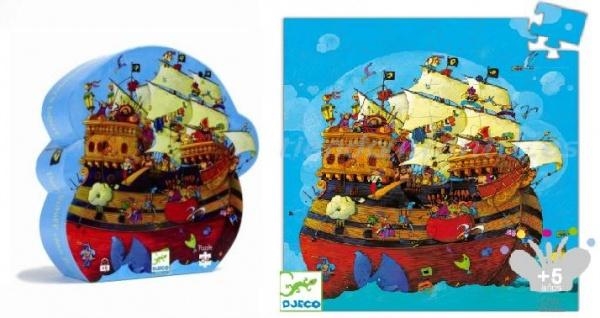 Пазл Djeco Корабель Барбадосу, 54 елемента - Pampik - 4