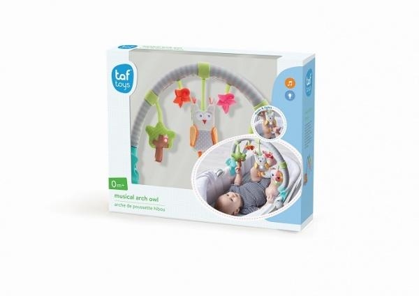 Музыкальная дуга для коляски Taf Toys Лесная Сова - Pampik - 4