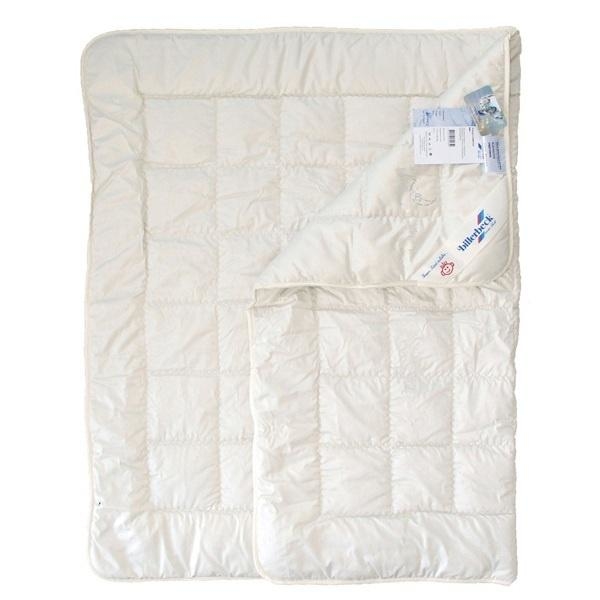 Одеяло Billerbeck Камелия, шерсть, 110х140 см, белый (0101-04/00) - Pampik