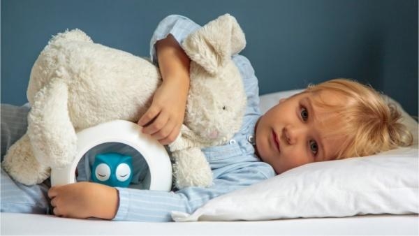 Нічник зі звуковою активацією Zazu Совенок Лу, синій (ZA-LOU-02) - Pampik - 5