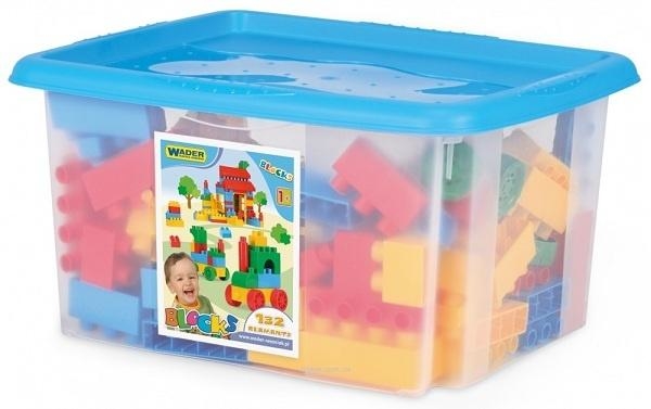 Конструктор Wader в коробке, 132 эл. - Pampik - 2