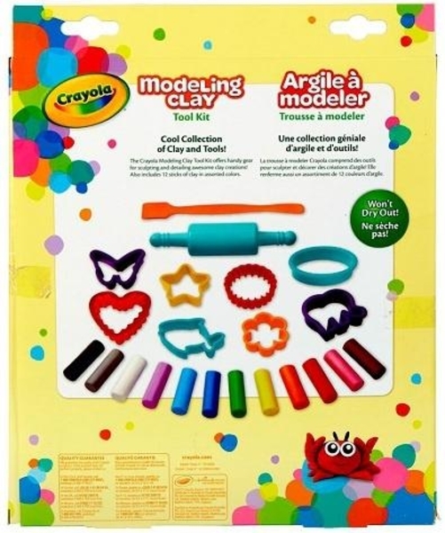Набор для творчества Crayola с пластилином, 12 цветов (57-0320) - Pampik - 3