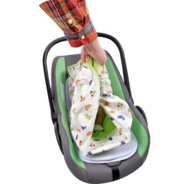 Сумка-переноска для немовлят Sevi bebe, зелений (563) - Pampik - 3