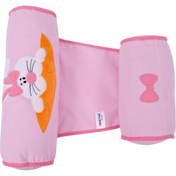 Позиціонер для сну Sevi bebe, рожевий (433) - Pampik