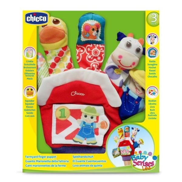 Игрушечная рукавичка Chicco Ферма (07651.00) - Pampik - 4