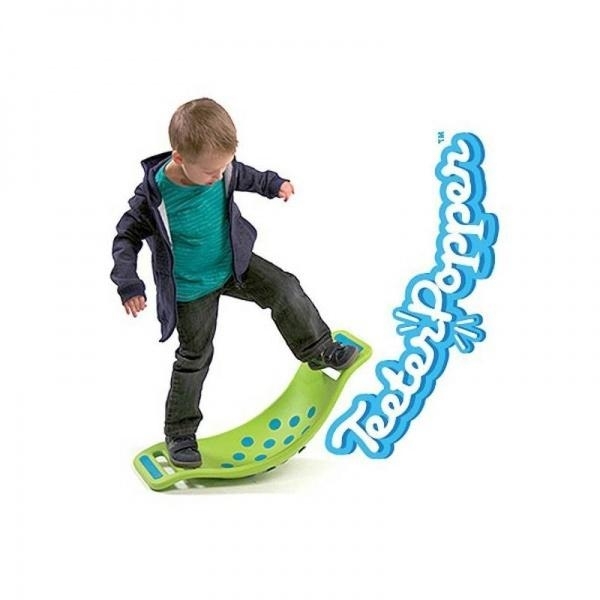 Дошка балансир на присосках Fat Brain Toys Teeter Popper Green, салатовий - Pampik - 2