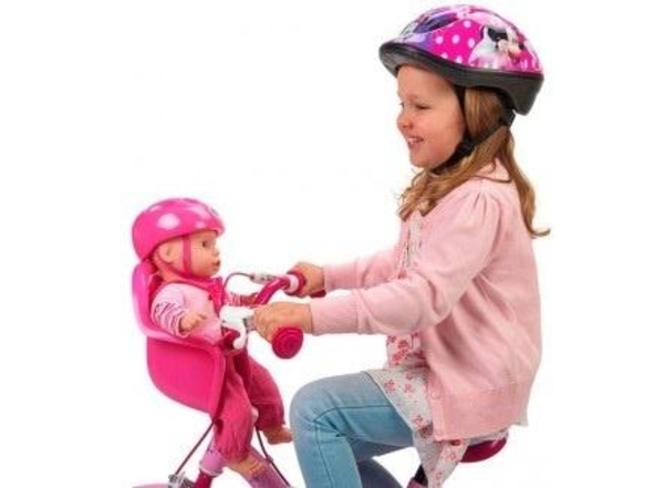 Лялька Lotus Onda Пупс на байці з шоломом, 45 см - Pampik - 2