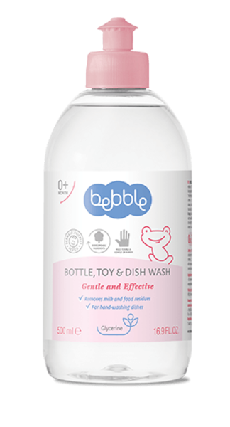 Миючий засіб Bebble для дитячого посуду та іграшок, 500 мл - Pampik
