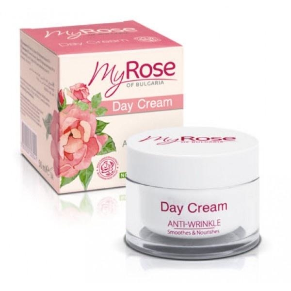 Крем для обличчя My Rose від зморшок денний, 50 мл - Pampik