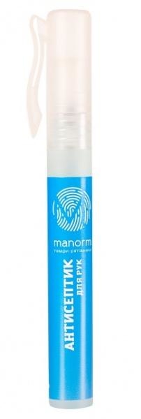 Антисептик для рук Manorm Aquamarine, 10 мл - Pampik