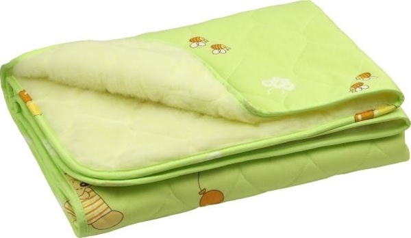 Одеяло-плед Руно, 140х105 см, салатовый (320ОУ_салатовый) - Pampik