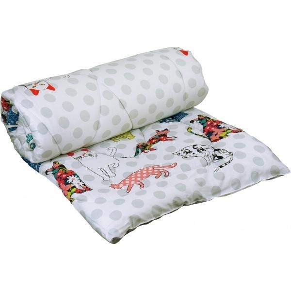 Ковдра Руно антиалергенна, демісезонне, 140х105 см, білий (320.137Cat) - Pampik - 2