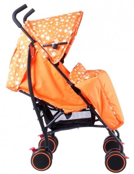 Коляска-тростина Babyhit Wonder Orange stars, помаранчевий - Pampik - 4