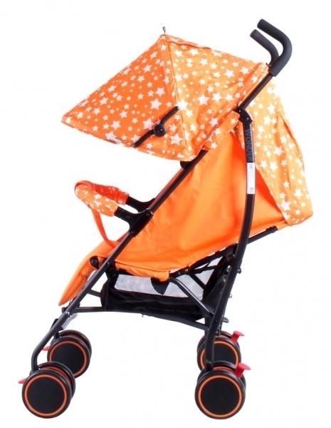 Коляска-тростина Babyhit Wonder Orange stars, помаранчевий - Pampik - 2