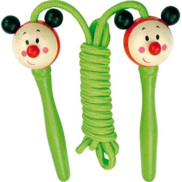 Скакалка Bino Тварини, зелений, 1 шт. (9982767) - Pampik