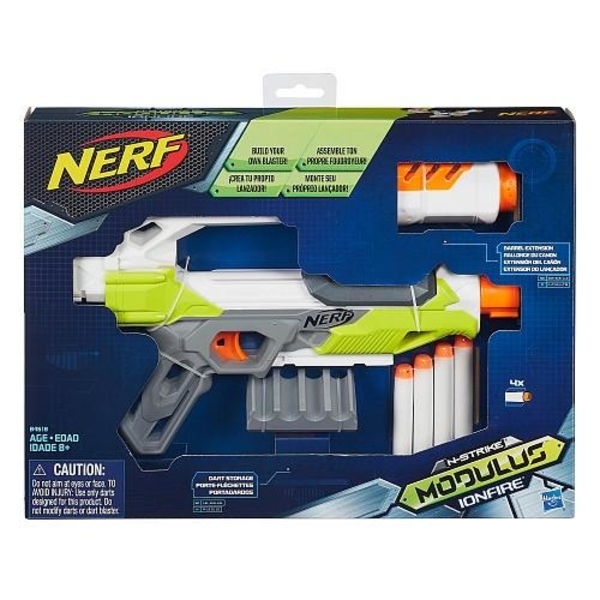 

Бластер Hasbro Nerf Модулус ЙонФайр (B4618, Белый