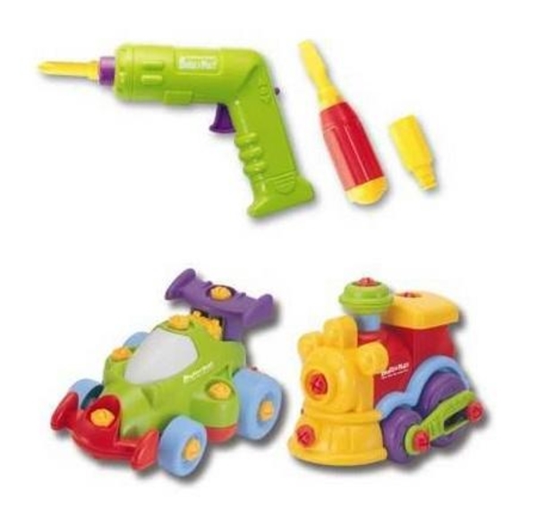 Конструктор Keenway Гоночна машина і паровоз (K11861) - Pampik - 2