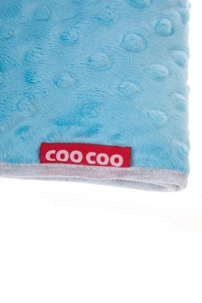 Покрывало детское теплое Coo Coo, 75х100 см, бирюзовый (Соо17) - Pampik - 2