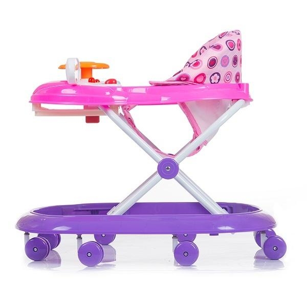 Ходунки Babyhit First step, фіолетовий з рожевим (21731) - Pampik - 2