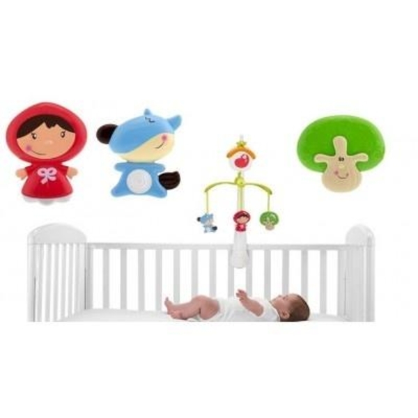 Механічний мобіль на ліжечко Chicco Червона шапочка (60132.00) - Pampik - 5