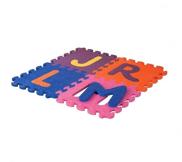 Дитячий ігровий килимок-пазл Battat ABC, 140х140 см (BX1210Z) - Pampik - 2