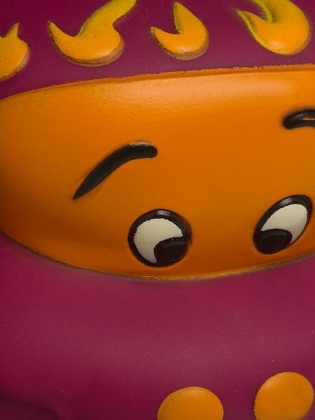 Ігровий набір Battat Кумедний автопарк, 4 гумові машинки-брязкальця, 40 см (BX1995Z) - Pampik - 8