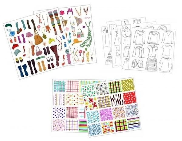 Художній комплект Djeco Fashion Show (DJ08731) - Pampik - 3