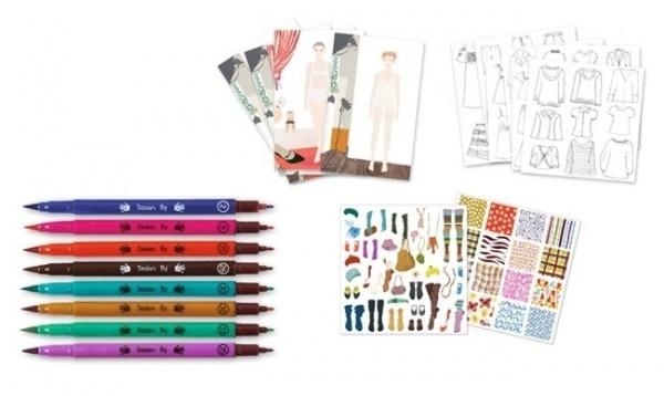 Художній комплект Djeco Fashion Show (DJ08731) - Pampik - 4