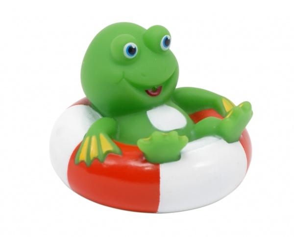 Іграшка для ванни Baby Team Веселий плавець Жабка - Pampik