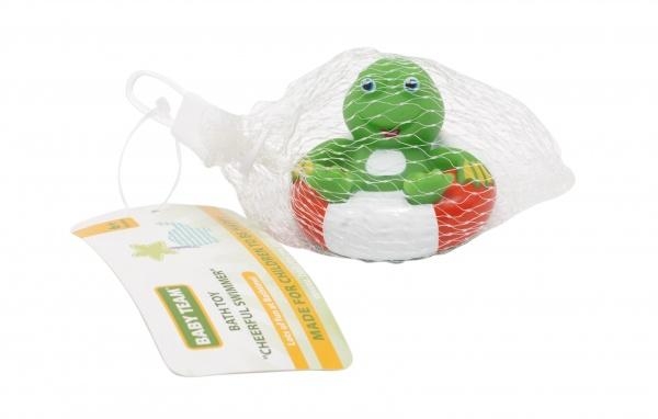 Іграшка для ванни Baby Team Веселий плавець Жабка - Pampik - 2