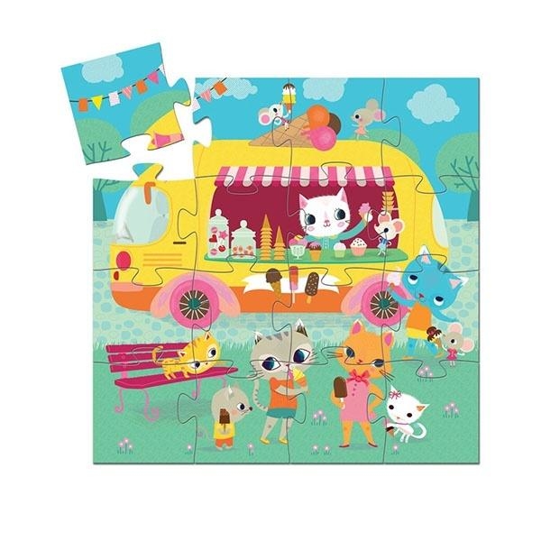 Пазл Djeco Морозиво, 16 елементів (DJ07264) - Pampik - 2