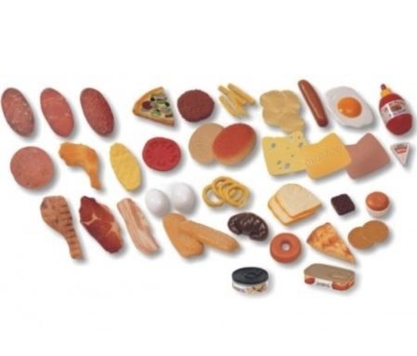 Великий набір продуктів Miniland, 52 шт. - Pampik