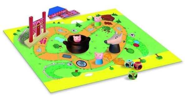 Настільна гра Djeco Троє поросят (DJ08427) - Pampik - 2