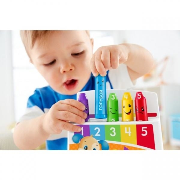 Розвиваюча іграшка Fisher-Price Розумні олівці, (рус.) (FBP59) - Pampik - 4