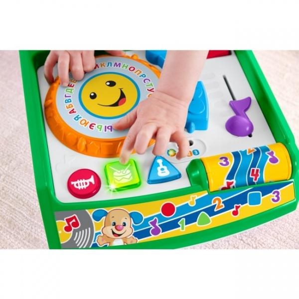 Музичний програвач Fisher-Price з технологією Smart Stages (російська, англійська) FBM60 - Pampik - 6