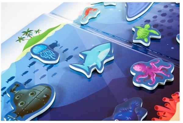 Магнітна гра Miniland Під водою (31973) - Pampik - 2