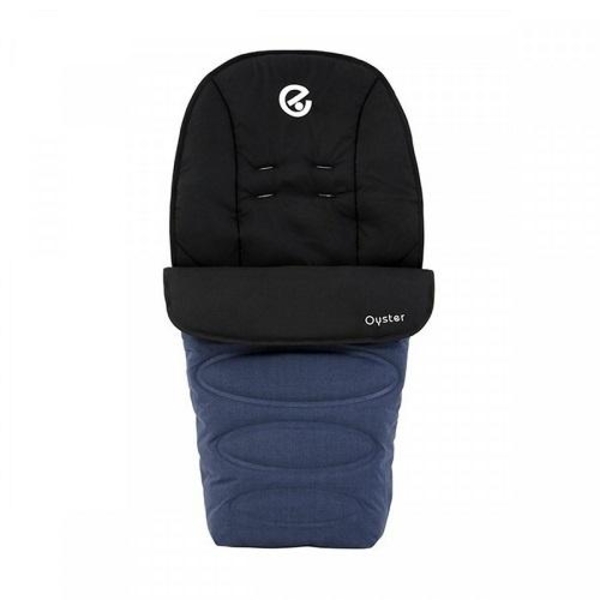 Утеплений конверт BabyStyle Oyster Oxford Blue, синій - Pampik