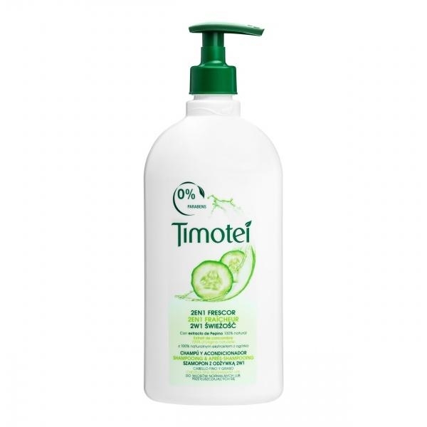 Шампунь-бальзам Timotei Чистота и свежесть 2 в 1, 750 мл - Pampik