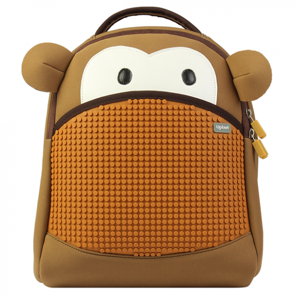 Рюкзак Upixel Monkey, кофейный - Pampik - 2