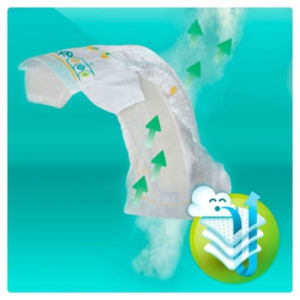 Підгузки Pampers New Baby-Dry 2 (3-6 кг), 94 шт. - Pampik - 6