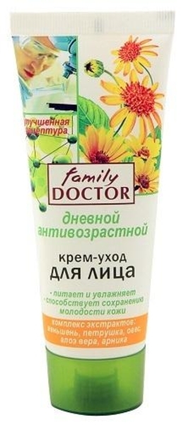 Крем-догляд для обличчя Family Doctor Денний антивіковий, 75 мл - Pampik