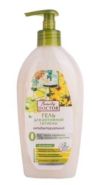 Гель для интимной гигиены Family Doctor Антибактериальный, 500 мл - Pampik