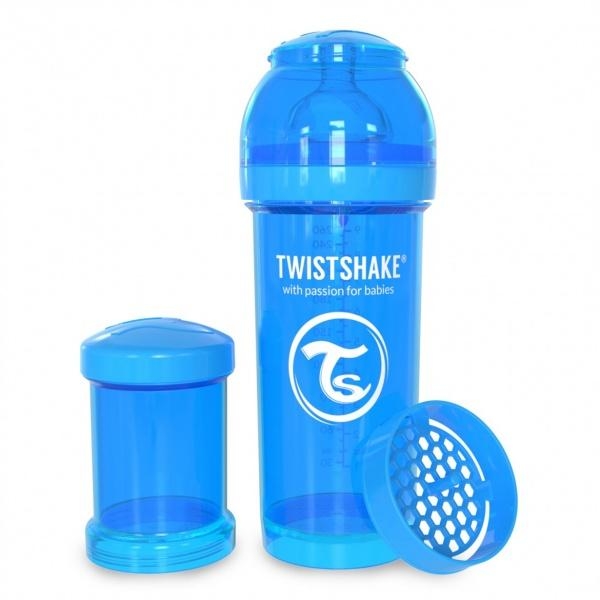 

Бутылочка для кормления Twistshake, голубой, 260 мл (78008