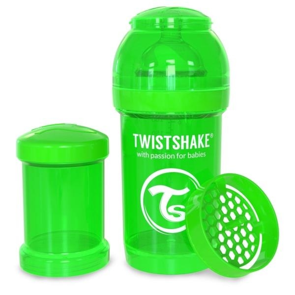 

Бутылочка для кормления Twistshake, зеленый, 180 мл (78004