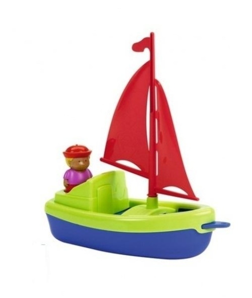 Вітрильник з матроцом Ecoiffier, салатовий (145) - Pampik